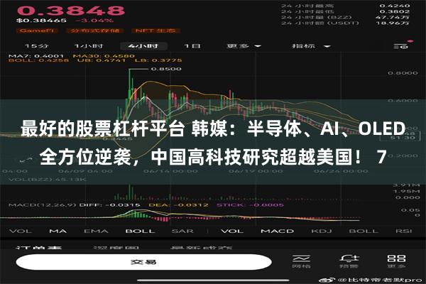 最好的股票杠杆平台 韩媒：半导体、AI、OLED全方位逆袭，中国高科技研究超越美国！ 7