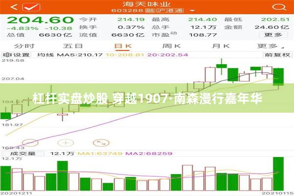 杠杆实盘炒股 穿越1907·南森漫行嘉年华